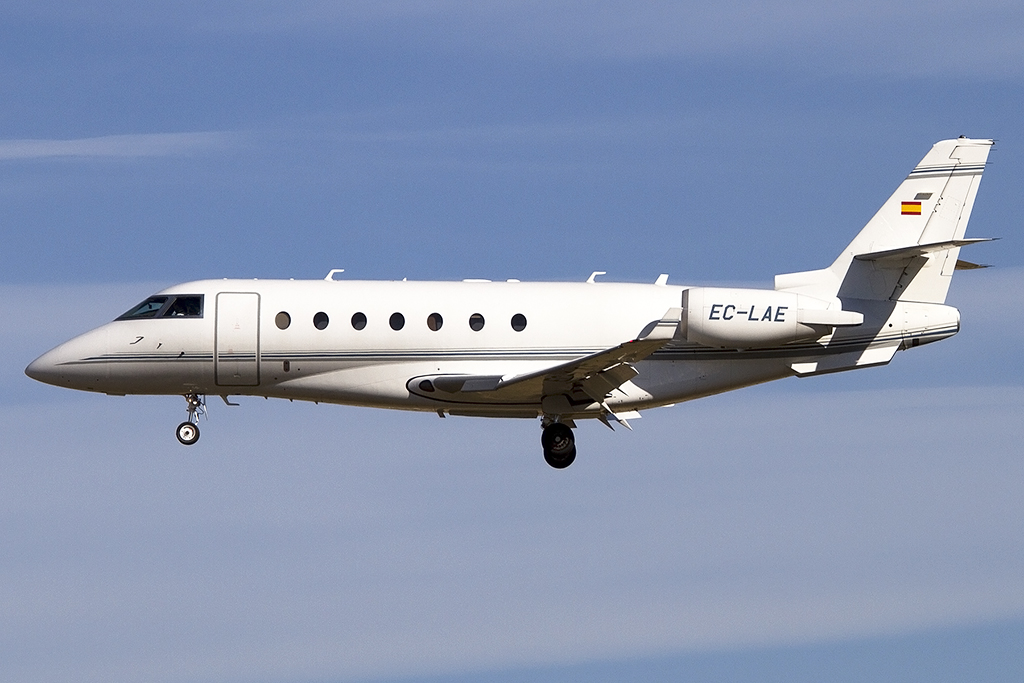 Private, EC-LAE, Gulfstream, G-200, 14.09.2012, BCN, Barcelona, Spain 






