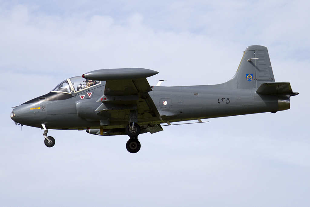 Private, G-SOAF, BAC, Strikemaster MK-82A, 06.06.2010, EKSP, Skrydstrup, Denmark 


