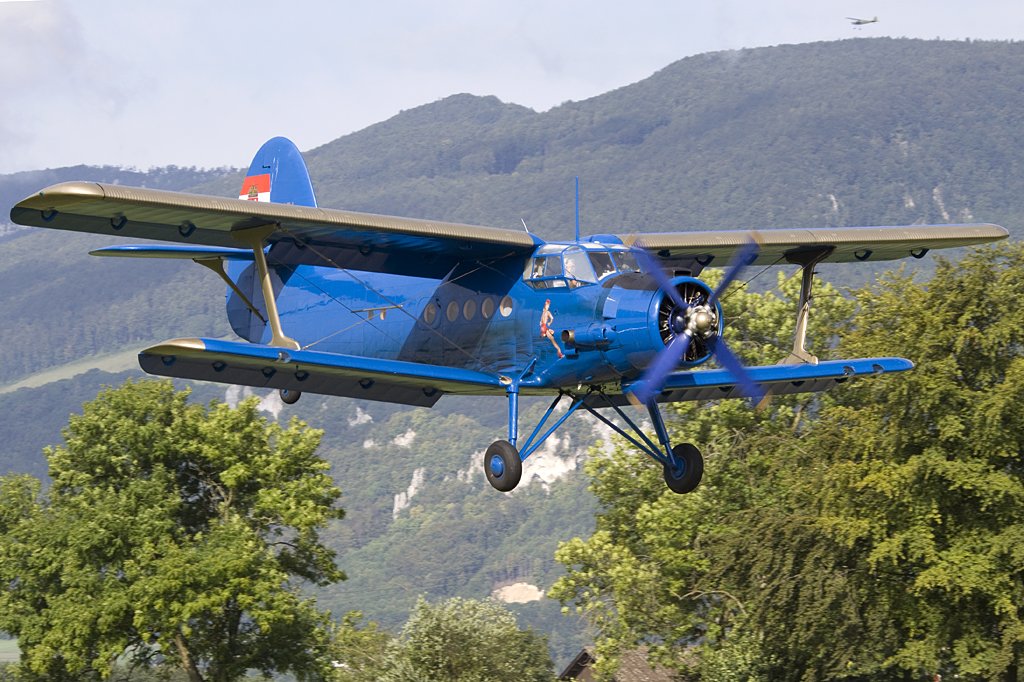 Private, HA-ABA, Antonov, AN-2, 22.08.2009, Kestenholz, Switzerland 

