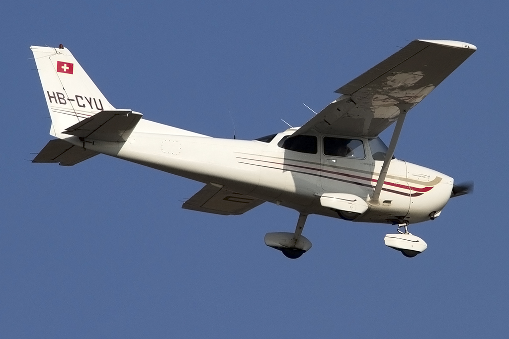 Private, HB-CYU, Cessna, 172SP Skyhawk, 03.03.2013, BSL, Basel, Switzerland



