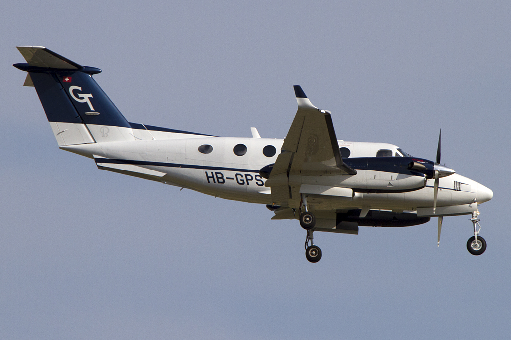 Private, HB-GPS, Beech, King Air 200, 16.06.2011, BCN, Barcelona, Spain 




