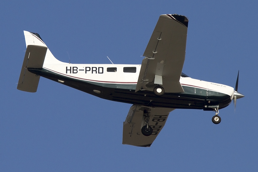 Private, HB-PRD, Piper, PA32R-301T Turbo Saratoga, 03.03.2013, BSL, Basel, Switzerland 



