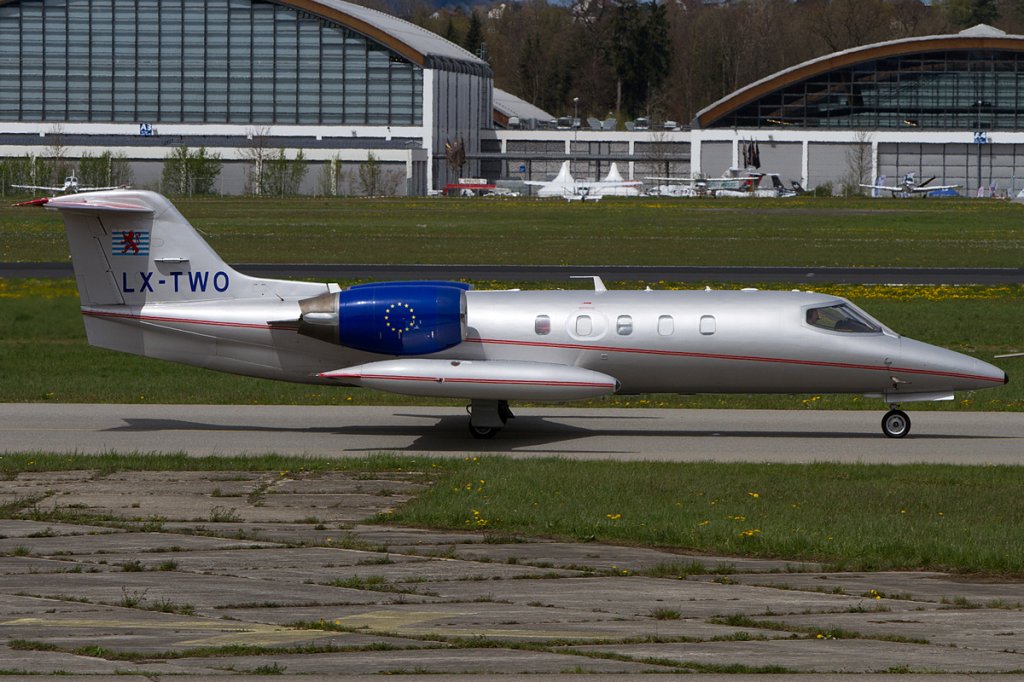 Private, LX-TWO, Bombardier, Learjet 35, 21.04.2012, FDH, Friedrichshafen, Germany



