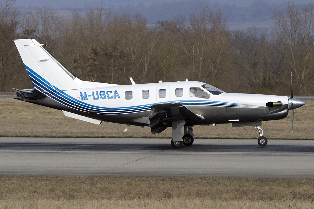 Private, M-USCA, Socata, TBM 800, 17.03.2010, BSL, Basel, Switzerland


