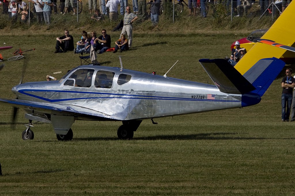 Private, N2778V, Beech, 35 Bonanza, 06.09.2009, EDST, Hahnweide, Germany 

