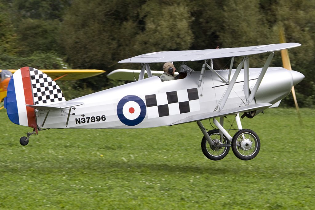 Private, N37896, Bergeson, Hawker-Furry-II, 22.08.2009, Kestenholz, Switzerland 

