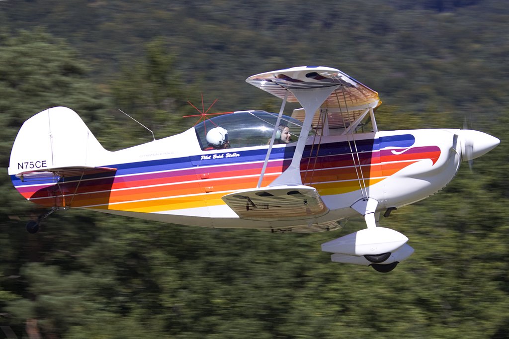 Private, N75CE, Christen, Eagle II, 30.08.2009, LSPD, Dittingen, Switzerland 

