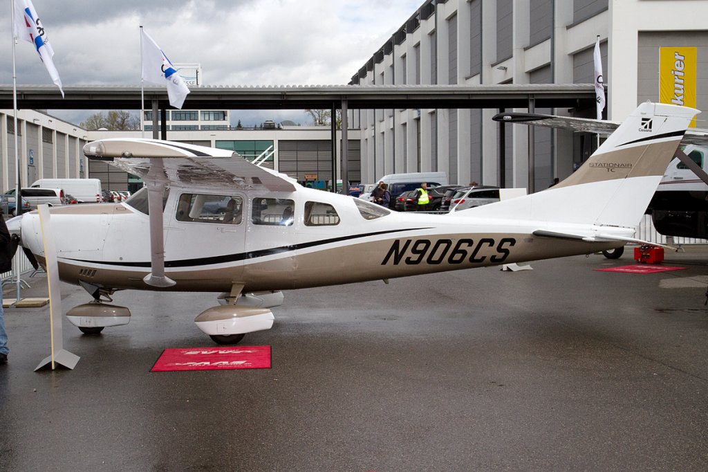 Private, N906CS, Cessna, T206H Turbo Stationair, 21.04.2012, FDH, Friedrichshafen, Germany



