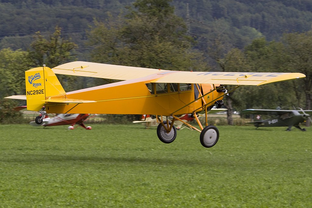 Private, NC292E, Curtiss, Robin, 22.08.2009, Kestenholz, Switzerland 

