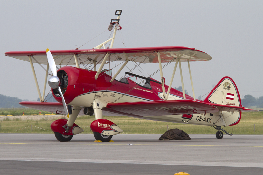 Private, OE-AXX, Boeing, B75N1 Stearman, 11.06.2010, SXF, Berlin-Schnefeld, Germany 


