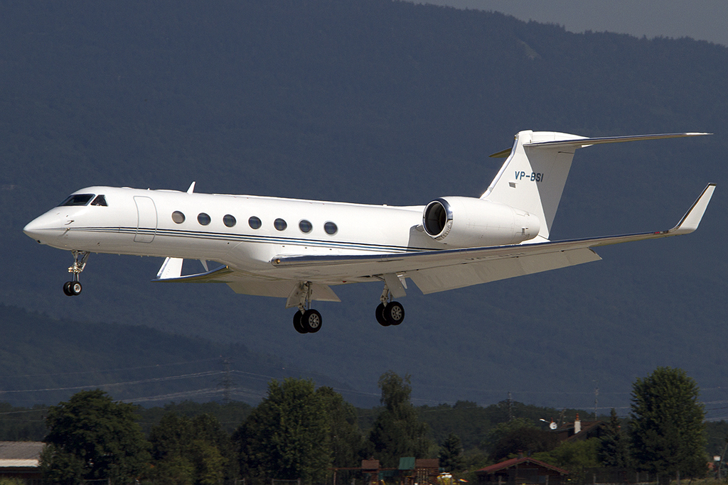 Private, VP-BSI, Gulfstream, G-550, 04.08.2012, GVA, Geneve, Switzerland
