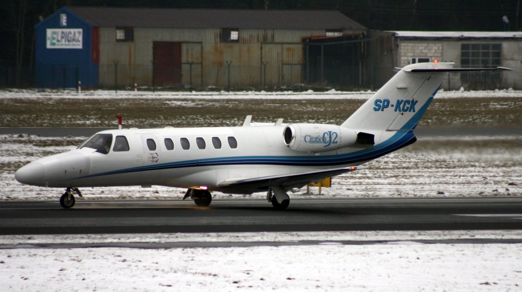 Private,SP-KCK,Cessna 525A CitationJet CJ2,18.02.2013,GDN-EPGD,Gdansk,Polen