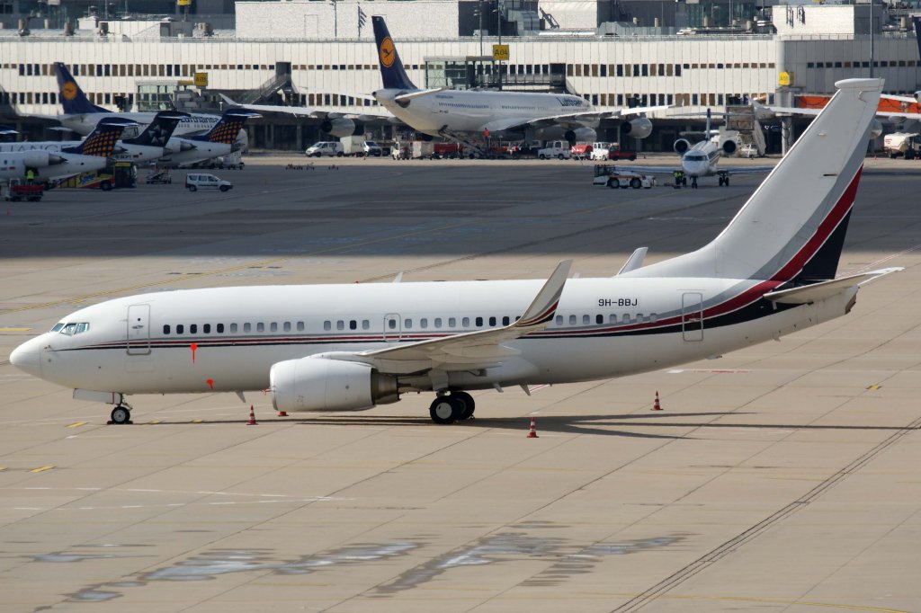 Privatjet Ltd., 9H-BBJ, Boeing, 737-700 wl BBJ, 22.09.2012, DUS-EDDL, Dsseldorf, Germany