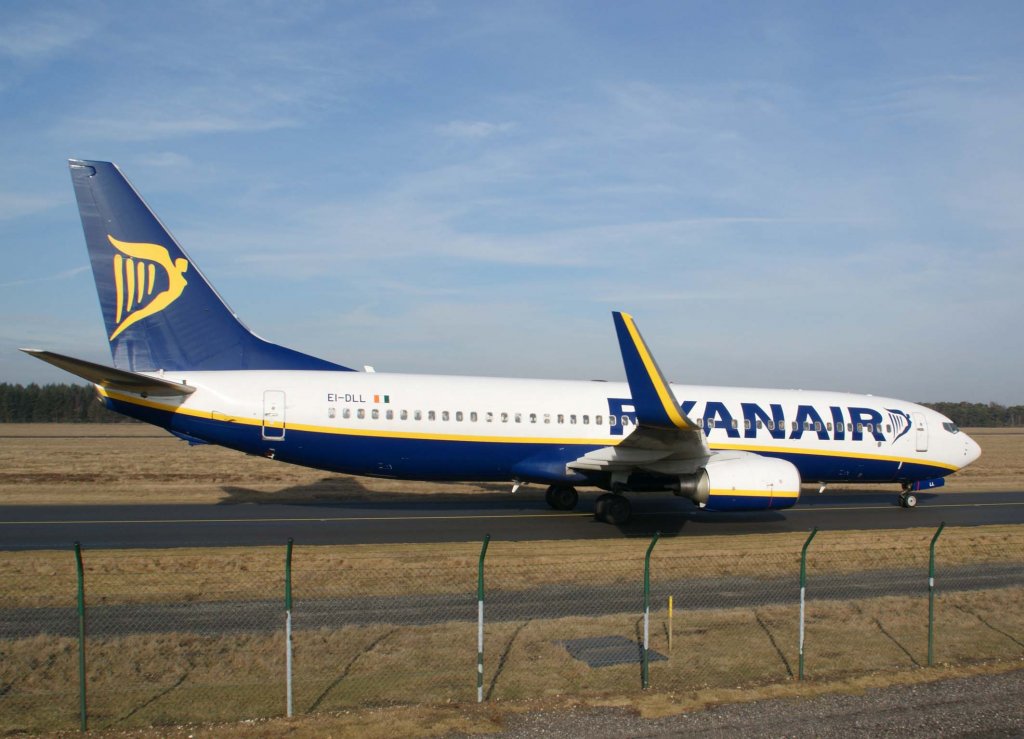 Raynair, EI-DLL, Boeing 737-800 wl, 2009.02.06, NRN, Weeze, Germany