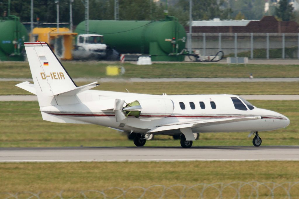 Rieker Air Service, D-IEIR, Cessna, 501 Citation I-SP, 05.09.2012, STR-EDDS, Stuttgart, Germany