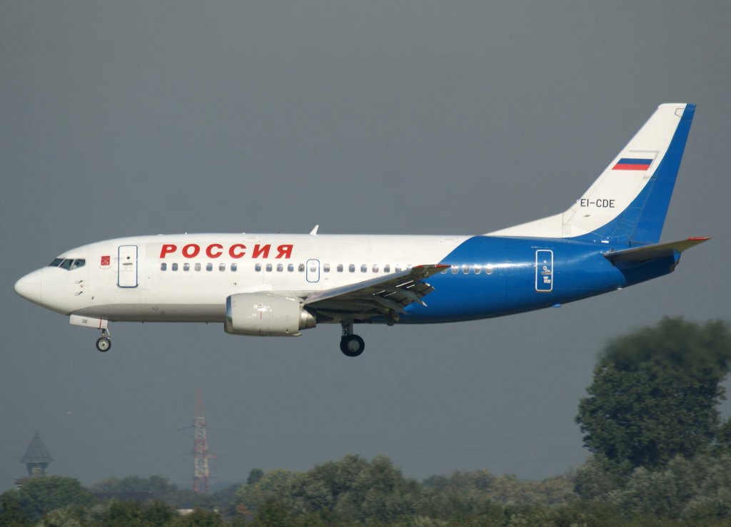 Rossiya, EI-CDE, Boeing 737-500, 2010.09.22, DUS-EDDL, Dsseldorf, Germany 

