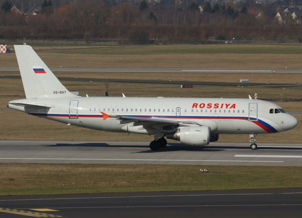 Rossiya, VQ-BAT, Airbus A 319-100, 2010.03.03, DUS-EDDL, Dsseldorf, Germany 

