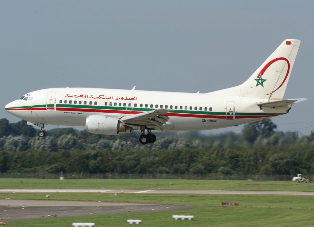 Royal Air Maroc, CN-RMW, Boeing 737-700 wl, 2008.08.31, DUS, Dsseldorf, Germany