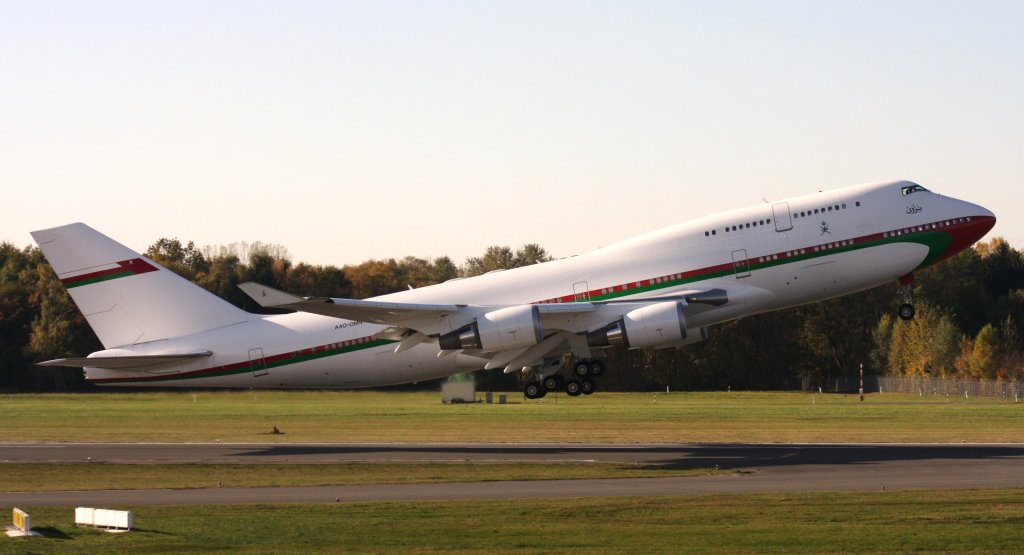 Royal Flight of Oman,A4O-OMN,(c/n32445),Boeing 747-430,27.10.2012,HAM-EDDH,Hamburg,Germany