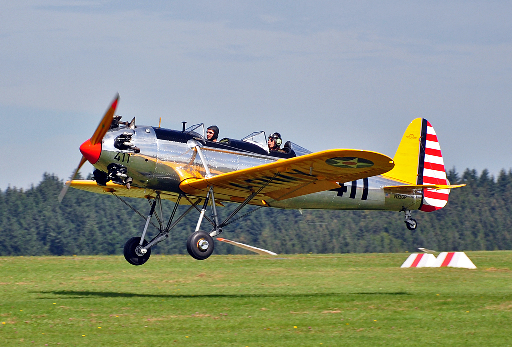 Ryan PT22 ST3 Recruit Landung in Wershofen - 02.09.2012