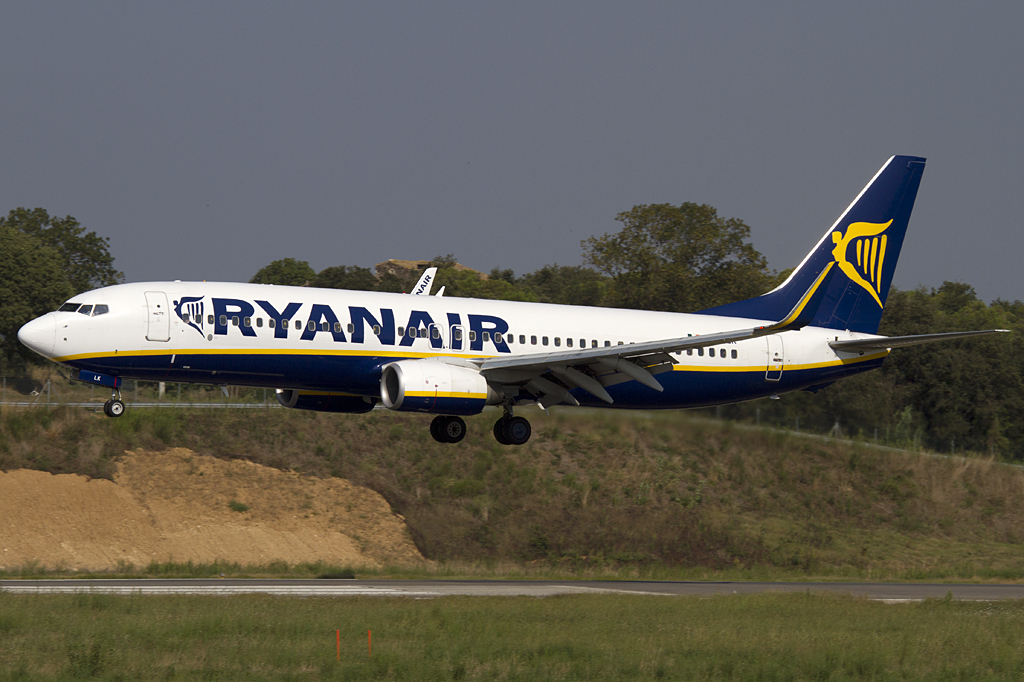 Ryanair, EI-DLK, Boeing, B737-8AS, 05.09.2010, GRO, Girona, Spain 



