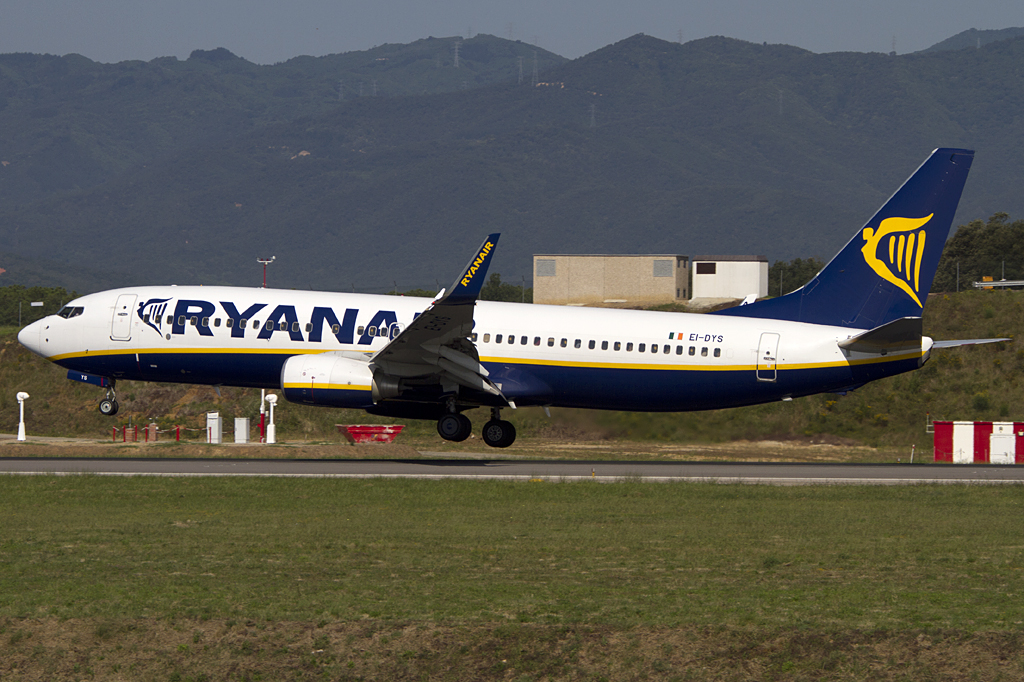Ryanair, EI-DYS, Boeing, B737-8AS, 22.06.2011, GRO, Girona, Spain


