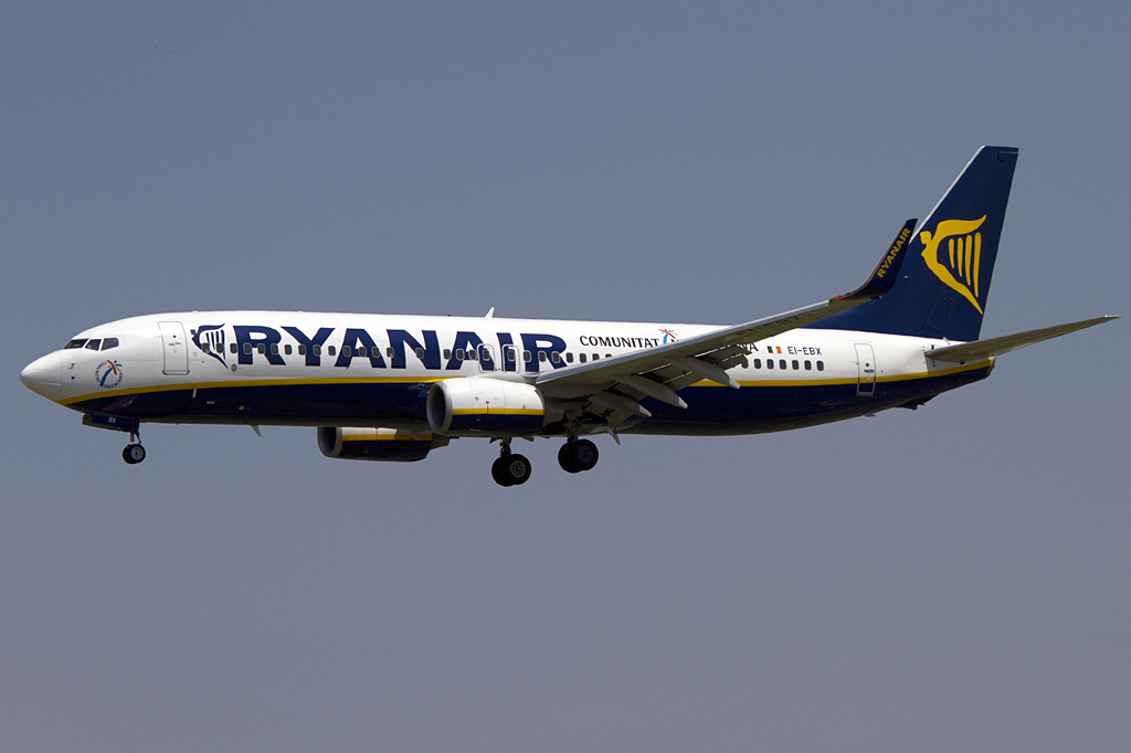 Ryanair, EI-EBX, Boeing, B737-8AS, 16.06.2011, BCN, Barcelona, Spain



