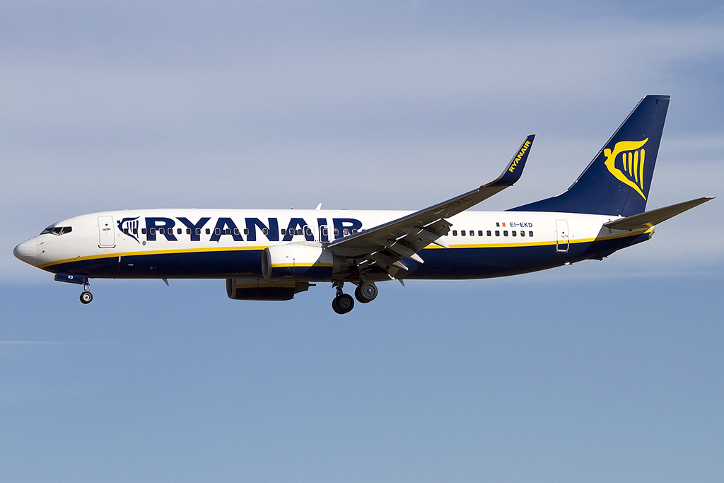 Ryanair, EI-EKD, Boeing, B737-8AS, 14.09.2012, BCN, Barcelona, Spain 





