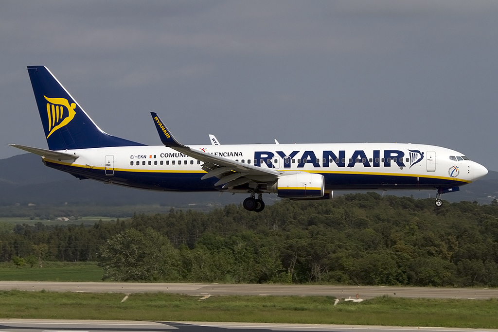 Ryanair, EI-EKN, Boeing, B737-8AS, 12.05.2013, GRO, Girona, Spain 


