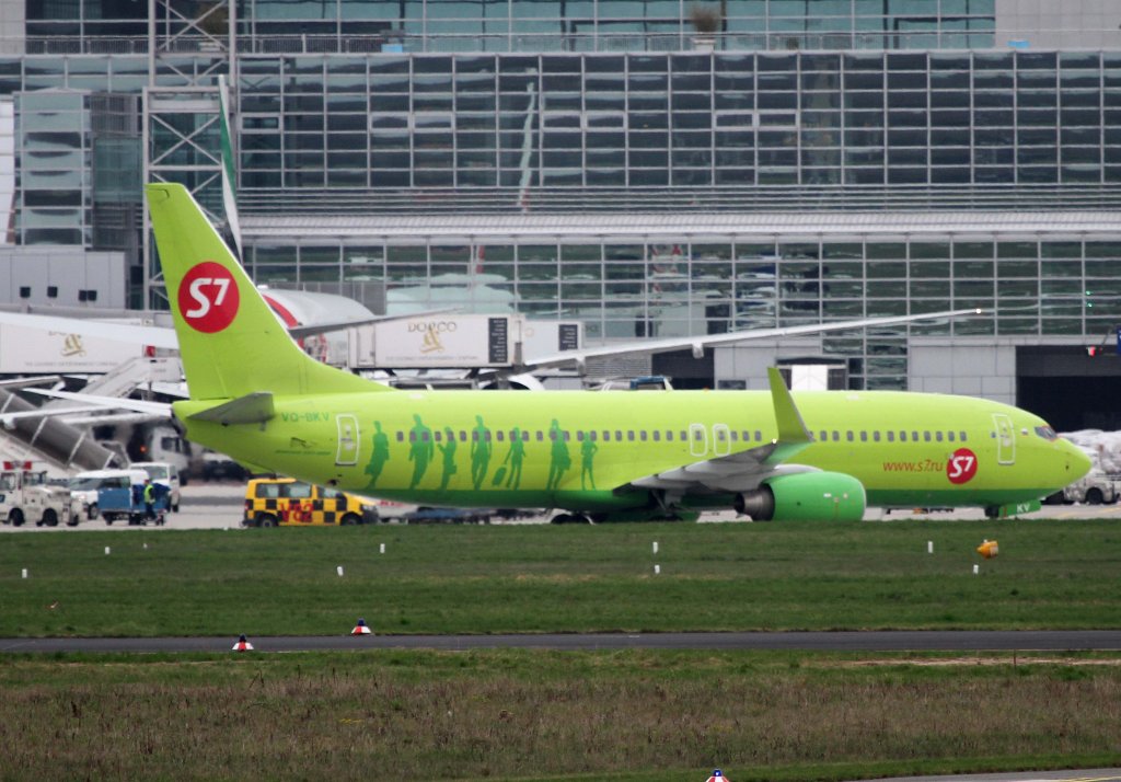 S7 Airlines, VQ-BKV, Boeing, 737-800 wl, 21.04.2013, FRA-EDDF, Frankfurt, Germany