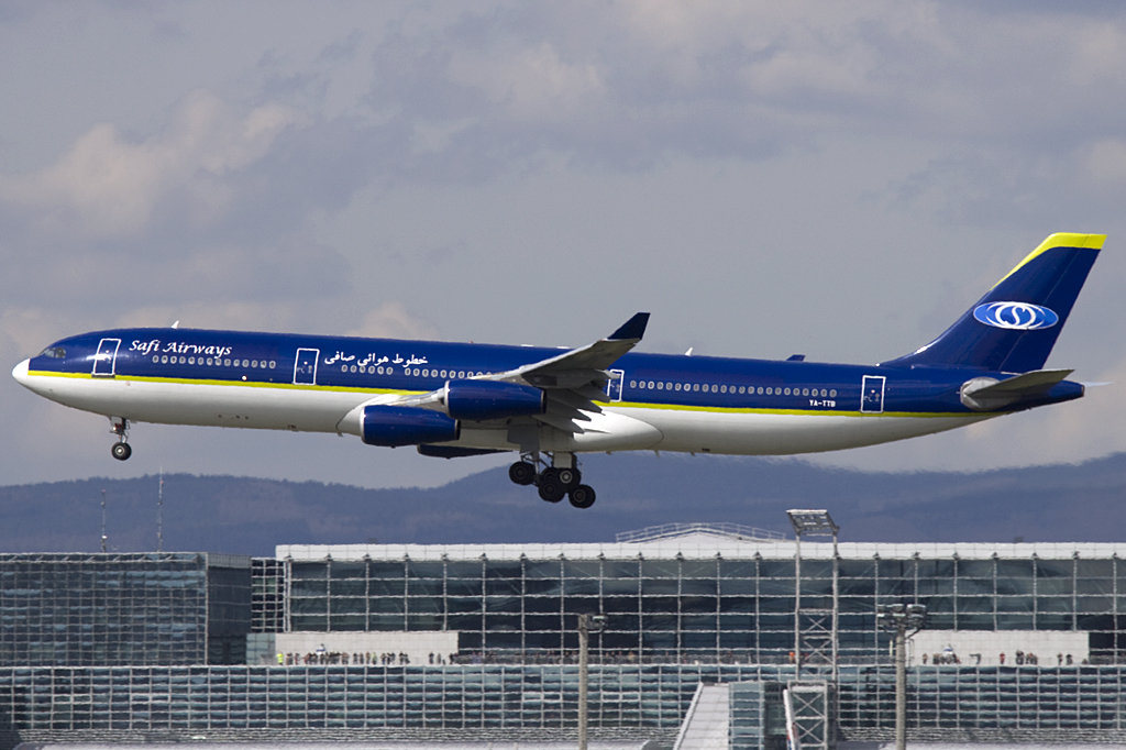 Safi Airways, YA-TTB, Airbus, A340-311, 02.04.2010, FRA, Frankfurt, Germany 

