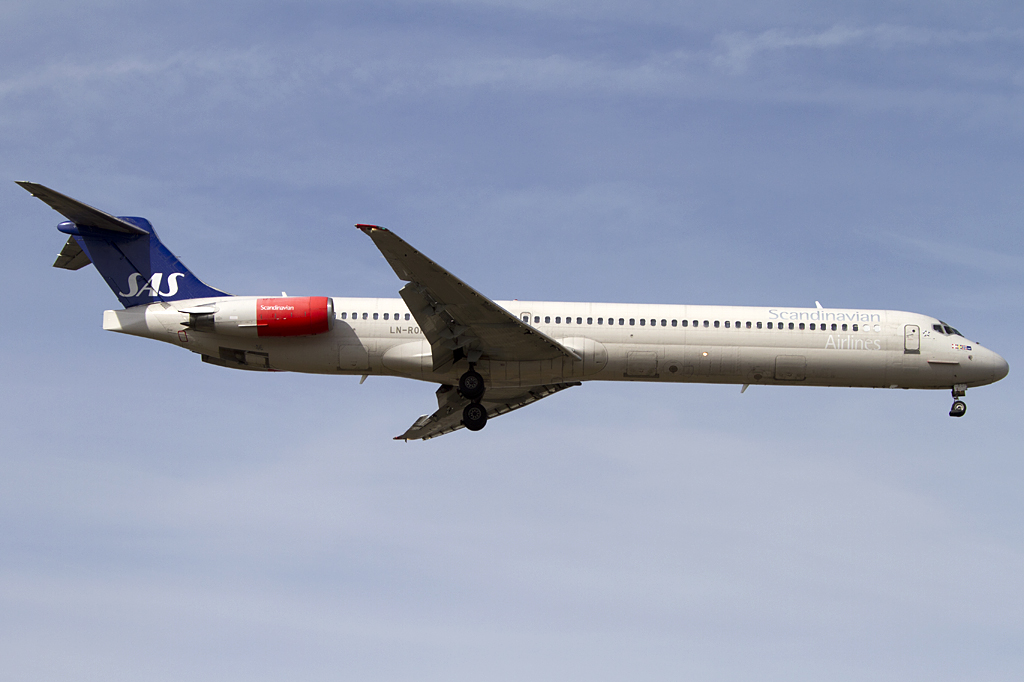 SAS, LN-ROP, McDonnell Douglas, MD-82, 11.03.2012, GVA, Geneve, Switzerland 



