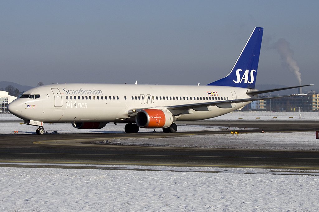 SAS, LN-RRW, Boeing, B737-883, 16.01.2010, SZG, Salzburg, Austria 

