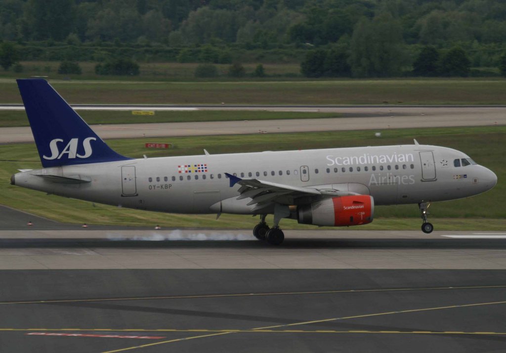 SAS, OY-KBP, Airbus A 319-100 (Viger Viking), 2008.05.22, DUS, Dsseldorf, Germany