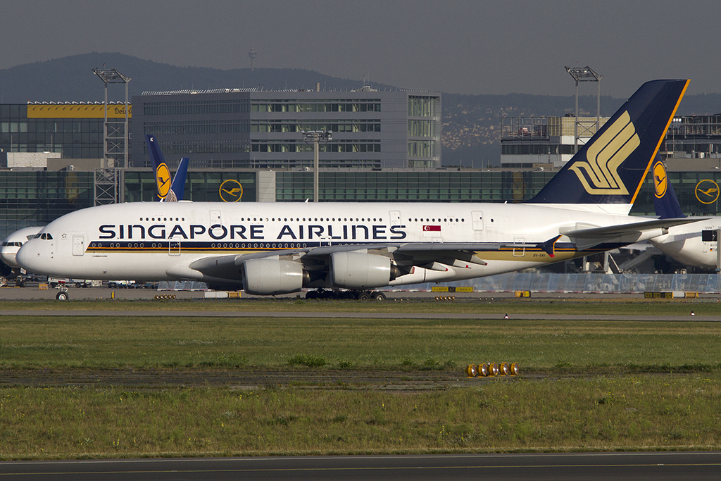 Singapore Airlines, 9V-SKI, Airbus, A380-841, 23.08.2012, FRA, Frankfurt, Germany



