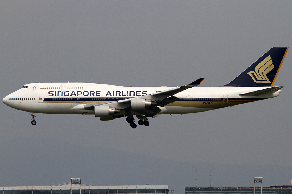 Singapore Airlines, 9V-SPO, Boeing, B747-412, 29.07.2011, FRA, Frankfurt, Germany




