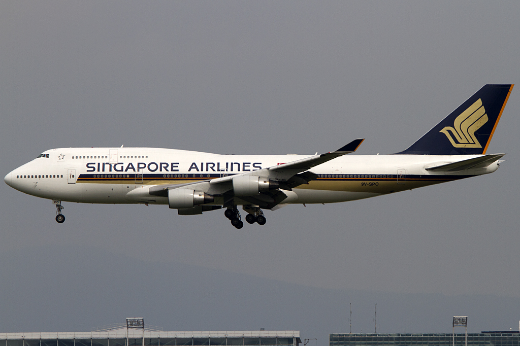 Singapore Airlines, 9V-SPO, Boeing, B747-412, 29.07.2011, FRA, Frankfurt, Germany




