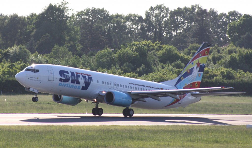 Sky Airlines Germany,D-AGSA,(c/n28323),Boeing 737-883,24.05.2012,HAM-EDDH,Hamburg,Germany