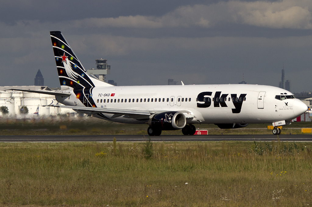 Sky Airlines, TC-SKD, Boeing, B737-4Q8, 13.10.2011, FRA, Frankfurt, Germany



