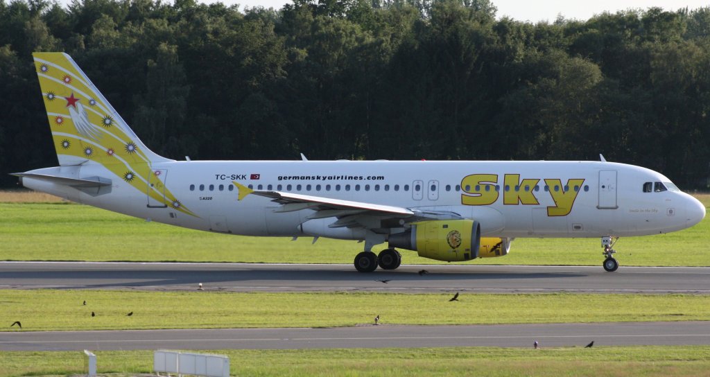Sky Airlines, TC-SKK,Airbus A320-211, 19.07.2011, HAM-EDDH, Hamburg, Germany