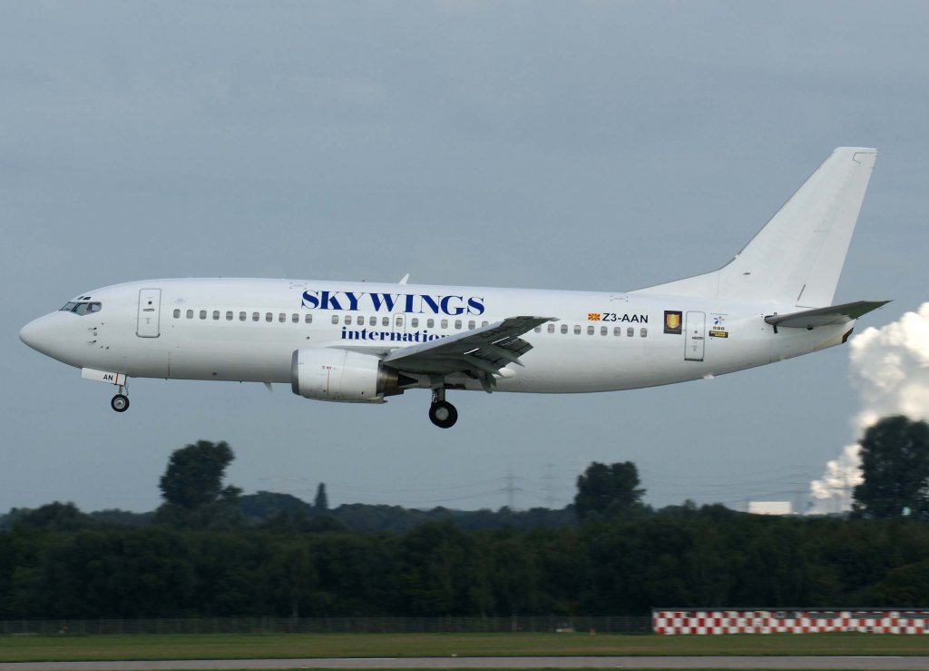 Skywings International, Z3-AAN, Boeing 737-300, 2010.08.28, DUS-EDDL, Dsseldorf, Germany 

