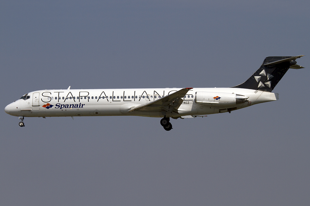 Spanair, EC-KCZ, McDonnell-Douglas, MD-87, 06.09.2010, BCN, Barcelona, Spain 




