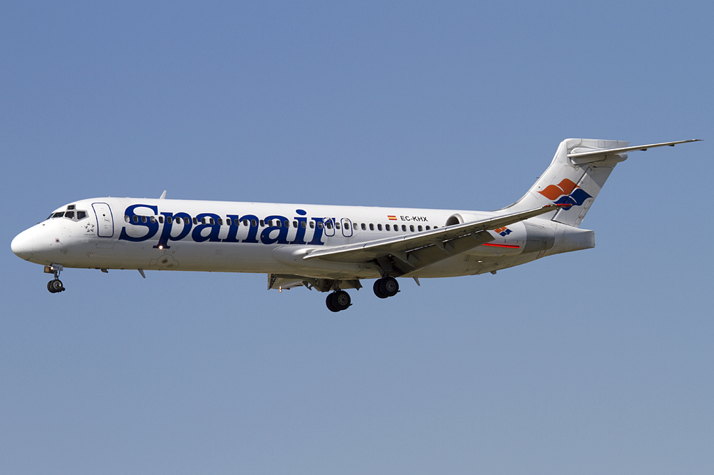 Spanair, EC-KHX, Boeing, B717-2K9, 19.09.2010, BCN, Barcelona, Spain 




