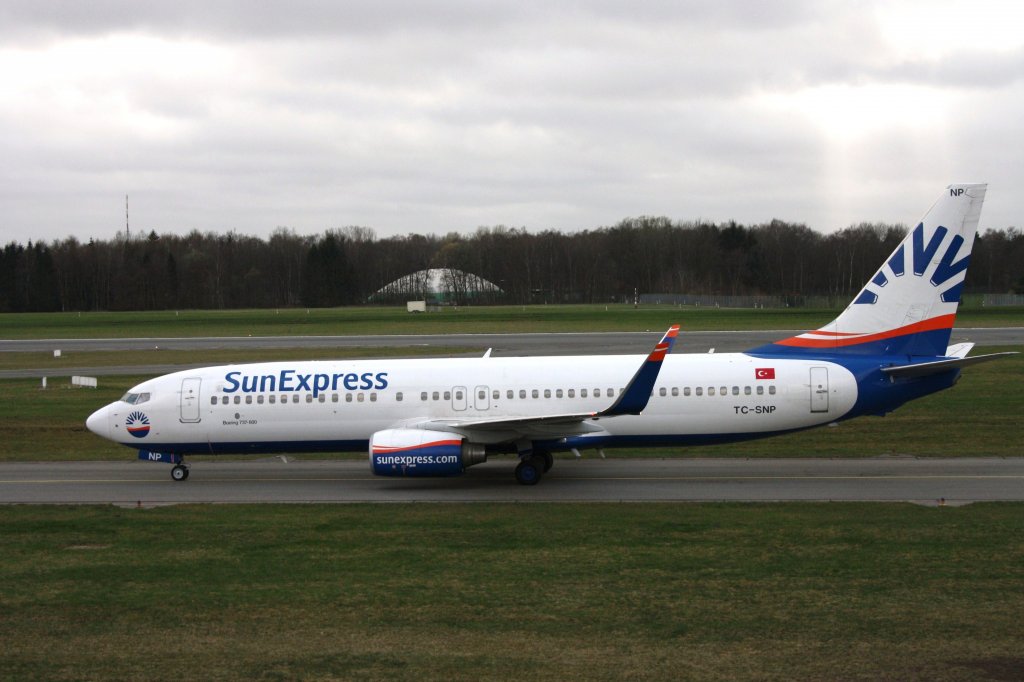 Sun Express,TC-SNP,(c/n40777), Boeing 737-8HC(WL),30.03.2012,HAM-EDDH,Hamburg,Germany