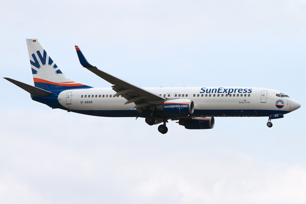 SunExpress Germany, D-ASXE, Boeing, B737-8CX, 14.04.2012, FRA, Frankfurt, Germany 





