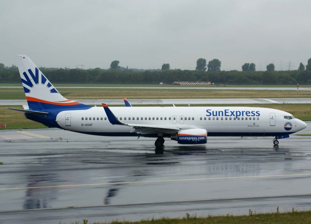 SunExpress Germany, D-ASXF, Boeing 737-800 WL, 20.06.2011, DUS-EDDL, Dsseldorf, Germany 

