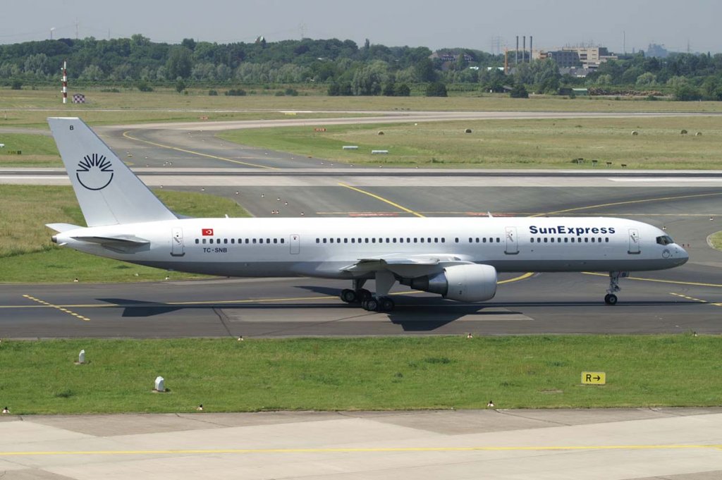 SunExpress, TC-SNB, Boeing 757-200, 2006.06.12, DUS, Dsseldorf, Germany