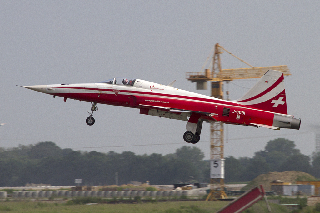 Swiss - Air Force, J-3081, Northrop, F-5E Tiger II, 09.06.2010, SXF, Berlin-Schnefeld, Germany 