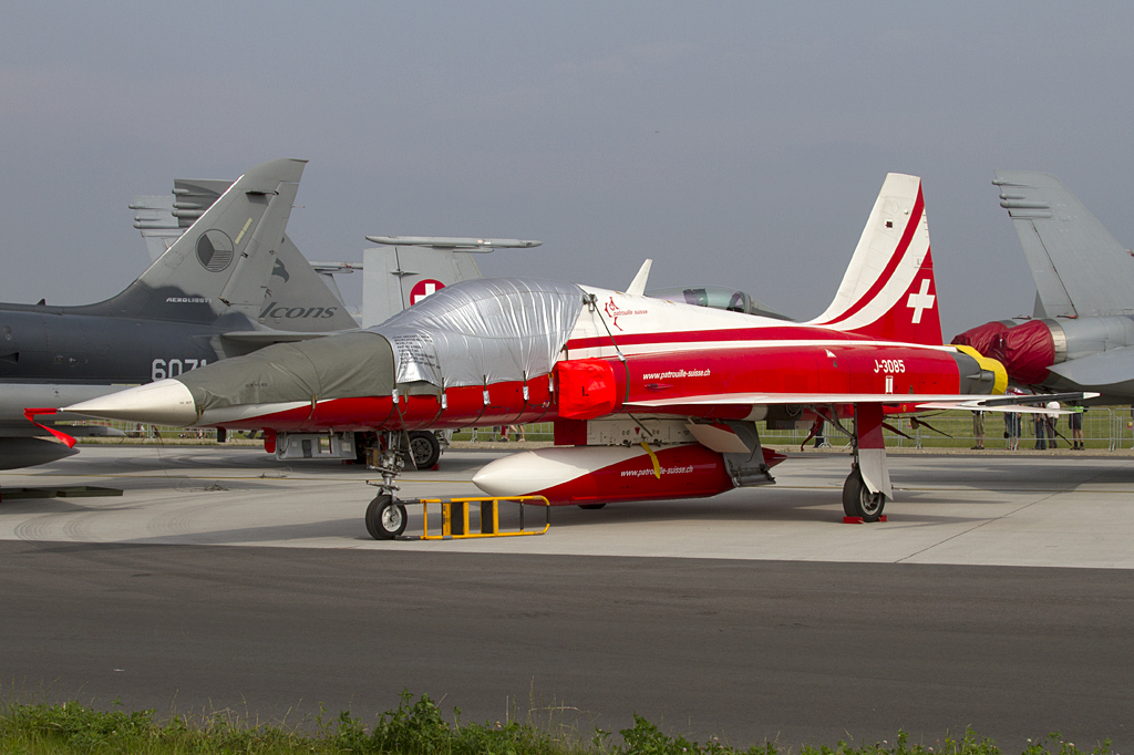 Swiss - Air Force, J-3085, Northrop, F-5E Tiger II, 11.06.2010, SXF, Berlin-Schnefeld, Germany 


