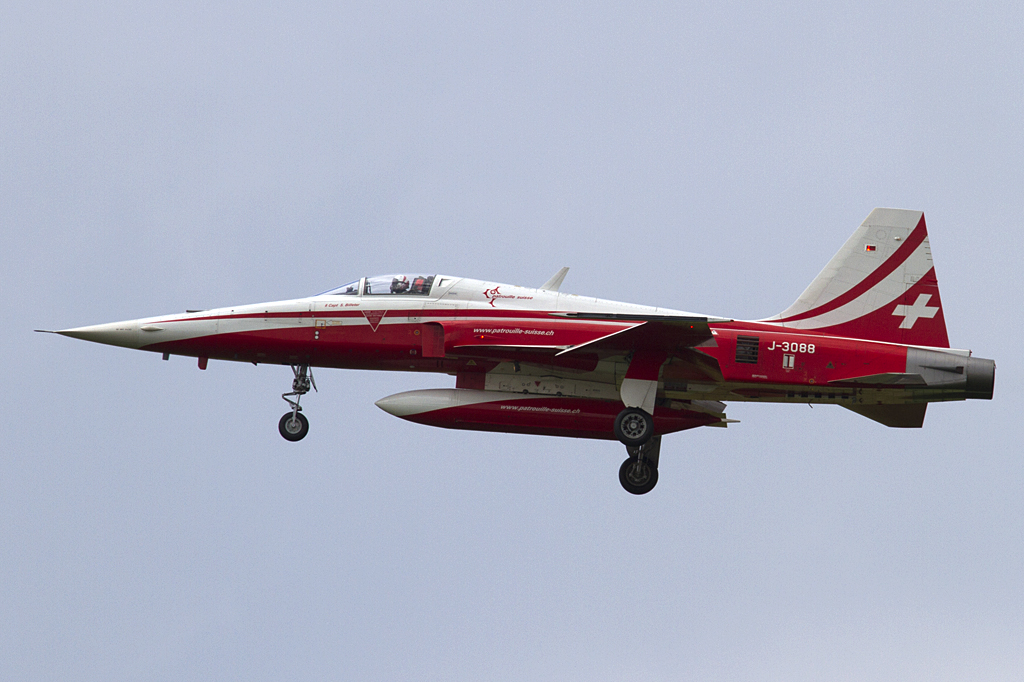 Swiss - Air Force, J-3088, Northrop, F-5E Tiger II, 07.06.2010, SXF, Berlin-Schnefeld, Germany 



